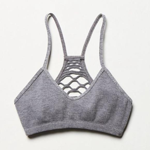 Free People Baby Racerback Bra M/L in Gray - Picture 5 of 6